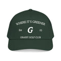 Where It's Greener "G" Golf Cap - Grassy Golf Club