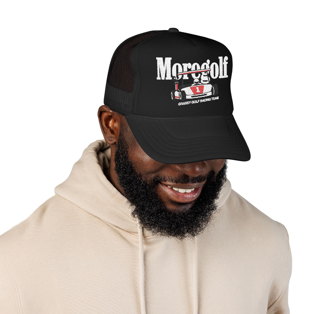 Moregolf Trucker | Black | Grassy Golf Racing Team