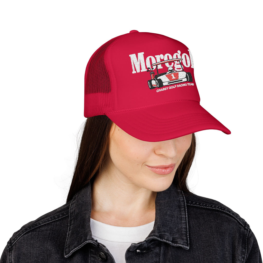 Moregolf Trucker | Red | Grassy Golf Racing Team