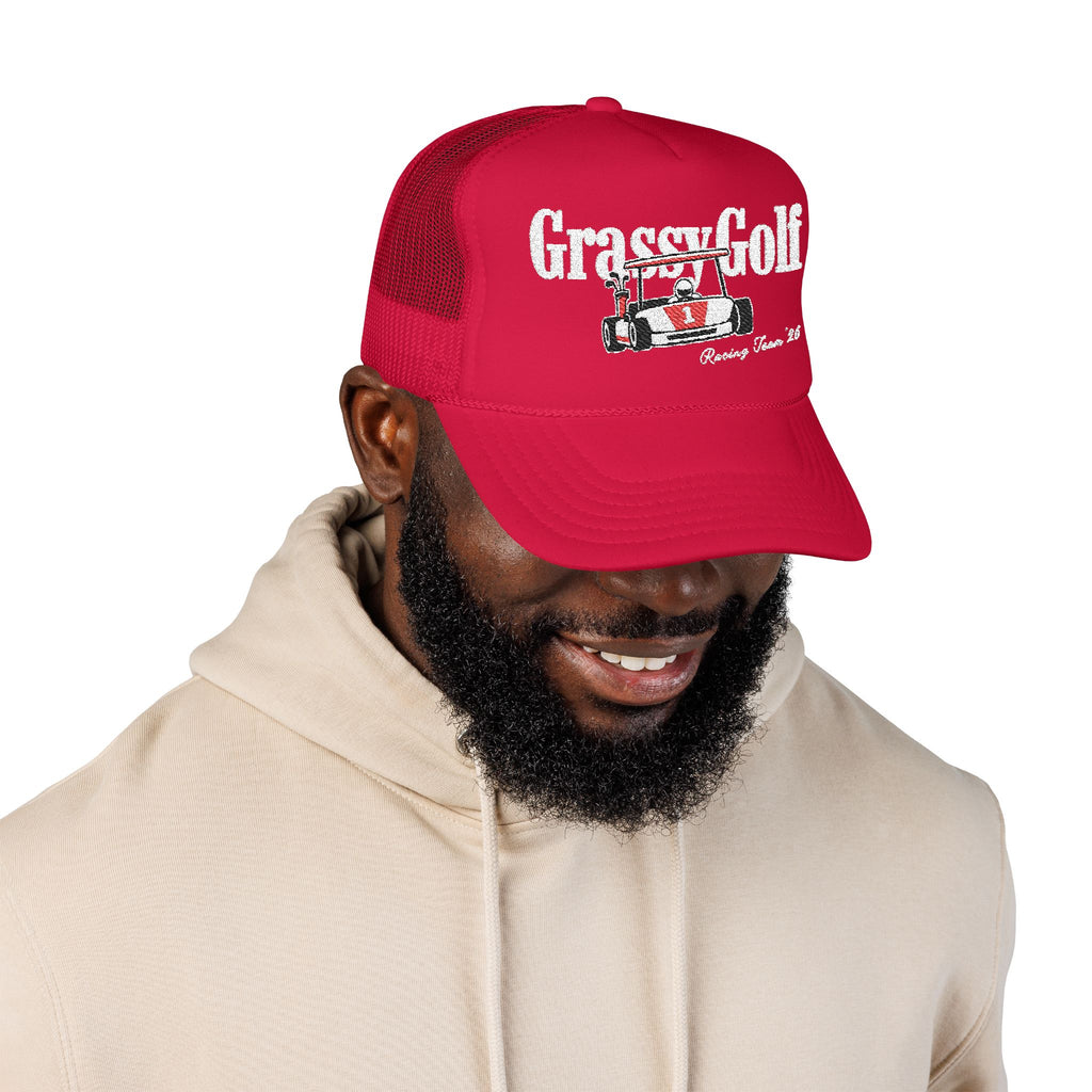 Grassy Golf Racing Team Trucker | Red