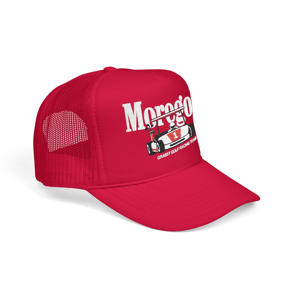 Moregolf Trucker | Red | Grassy Golf Racing Team