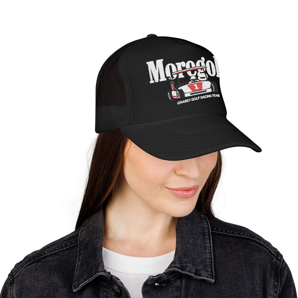 Moregolf Trucker | Black | Grassy Golf Racing Team