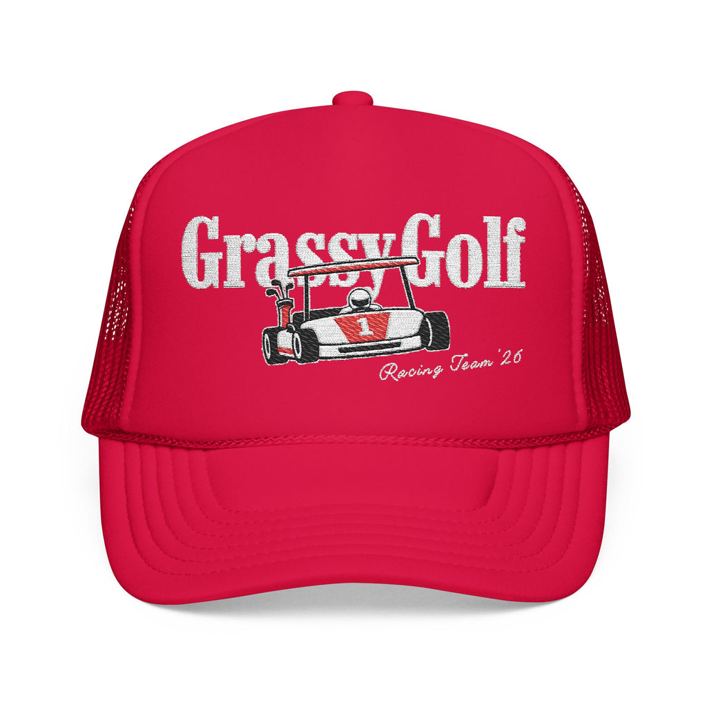 Grassy Golf Racing Team Trucker | Red
