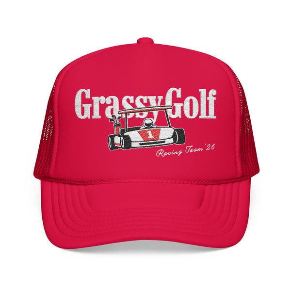 Grassy Golf Racing Team Trucker | Red
