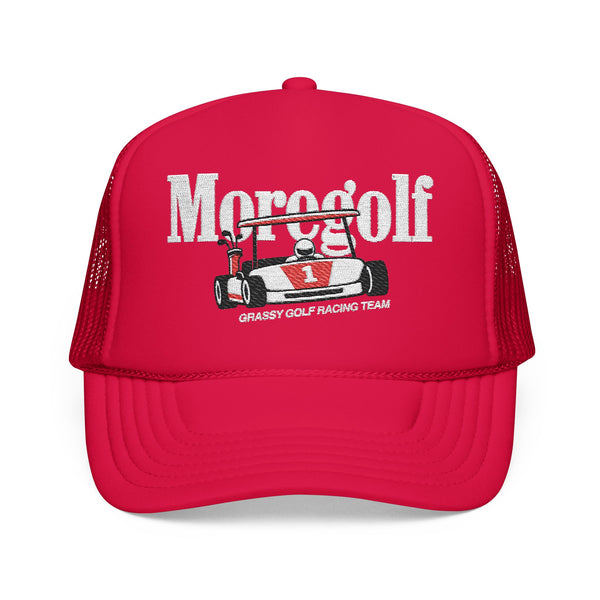 Moregolf Trucker | Red | Grassy Golf Racing Team